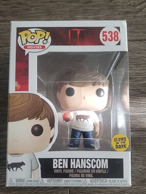 IT Ben Hanscom #538 Glows In The Dark Funko Pop